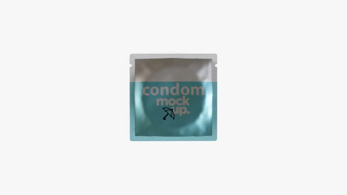 Condom Package 3D model