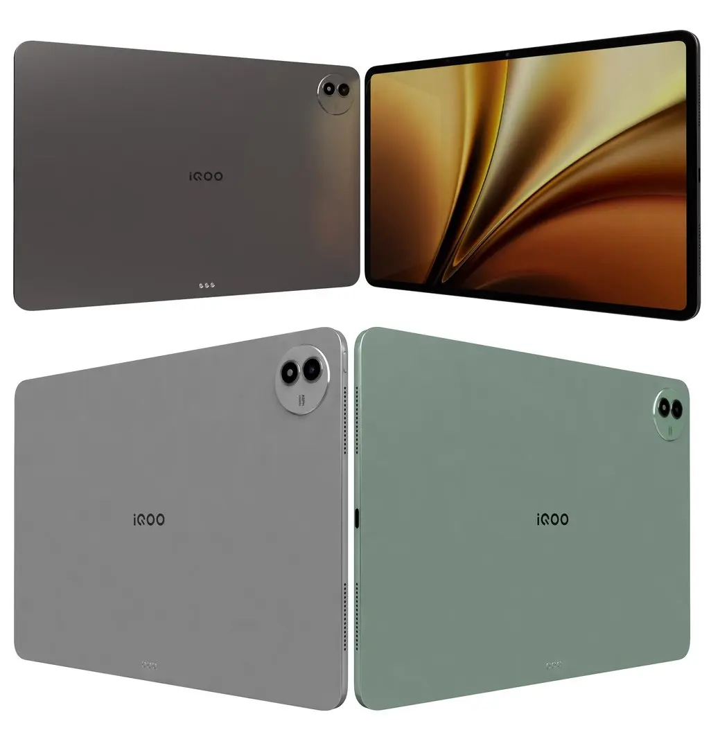 Vivo iQOO Pad 6 Pro All Colors 3D model