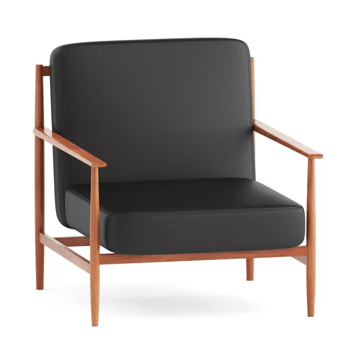 GAIA Leather armchair mg12 Free 3D model