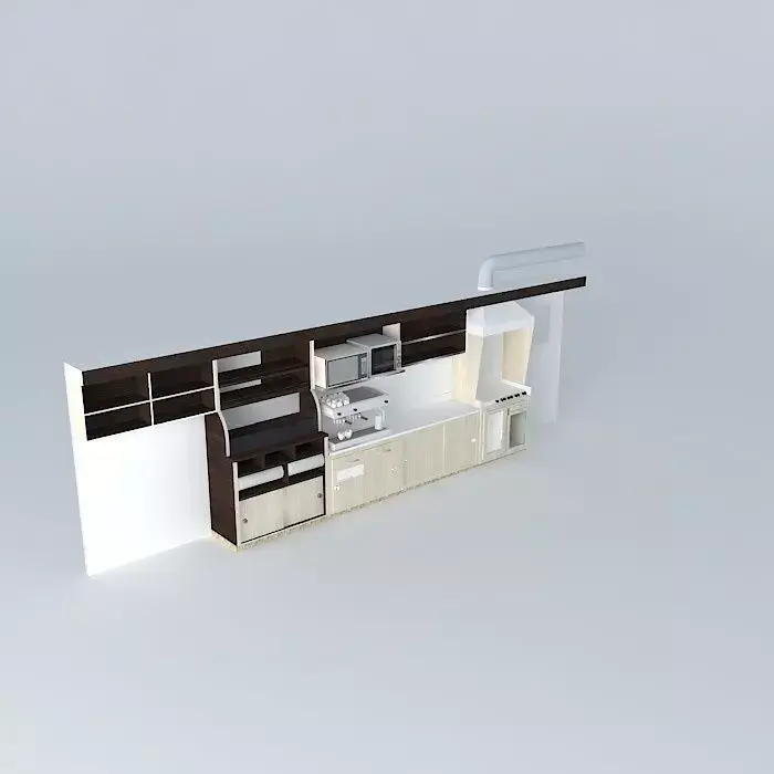 Kit kitchen Free 3D model