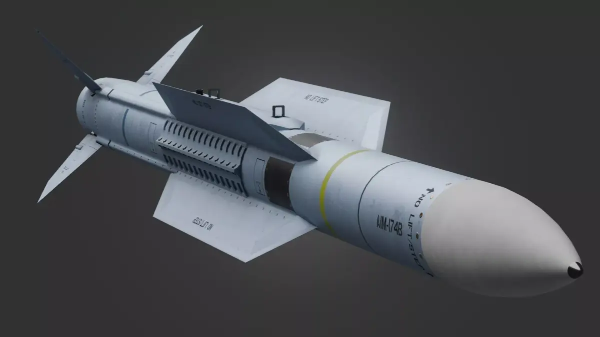 AIM-174B Gunslinger  3D model