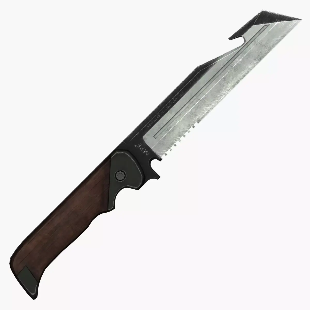 ACB-90 Advanced Combat Blade 90 Low-poly 3D model