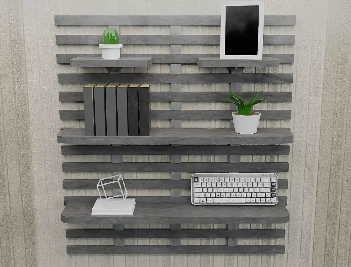 Modern wall Shelves  Free 3D model