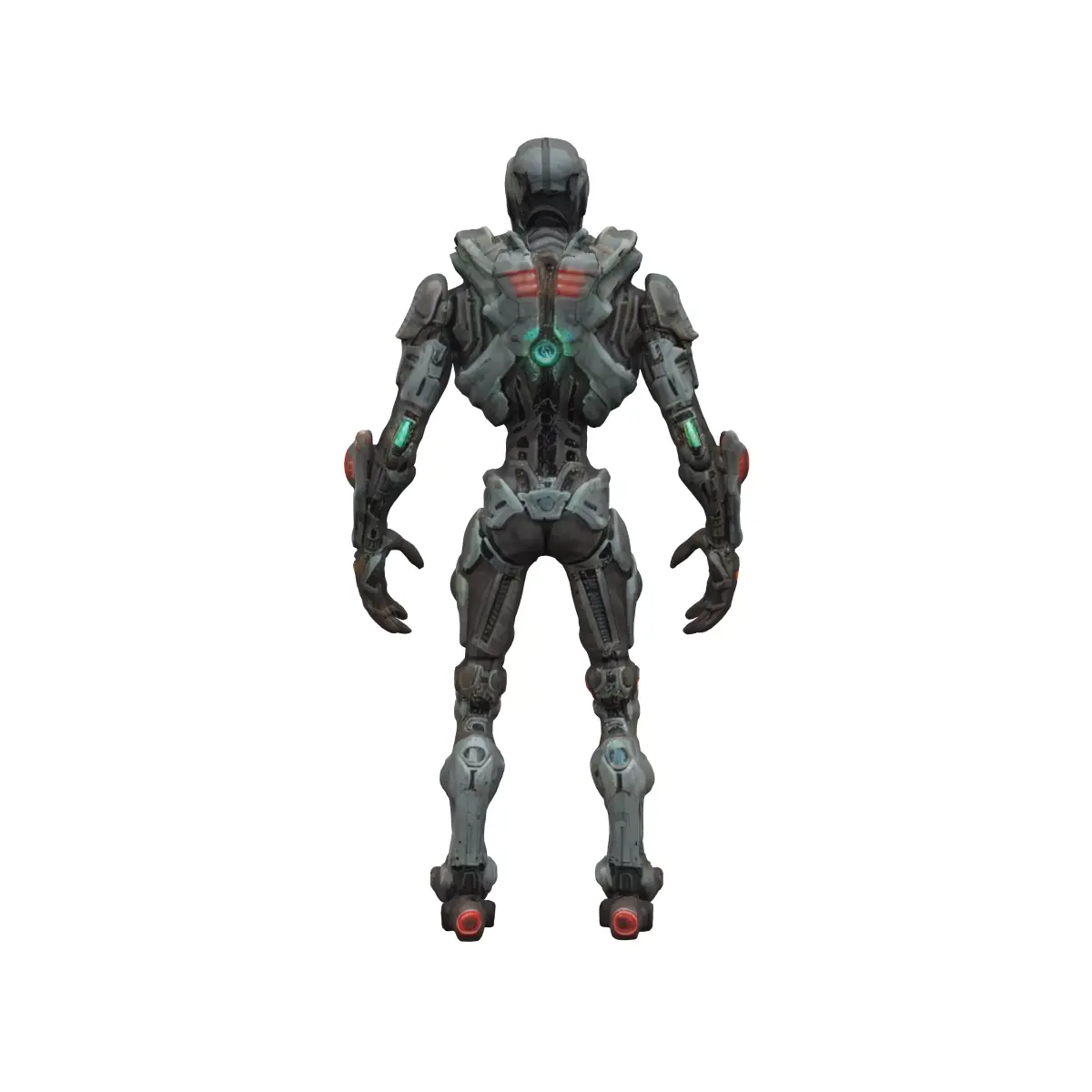 scifi morph cyborg dead space extremely detailed 3D model purchase