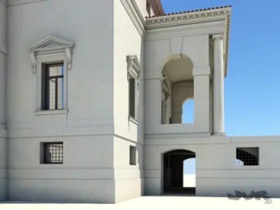 Model Villa Capra - La rotonda 3D model