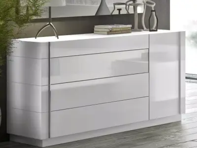Mcintire Drawer Dresser Free 3D model