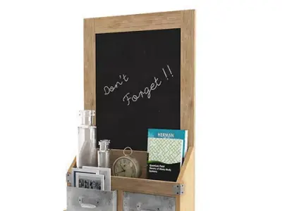 Black board Free 3D model purchase