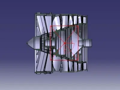 GTRE KAVERI JET ENGINE 3D model