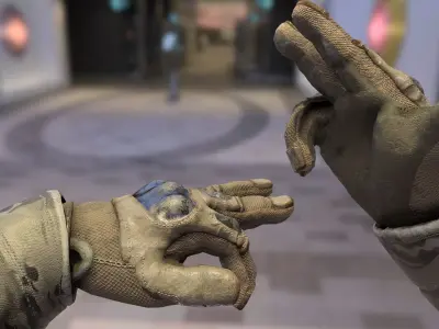 First Person Arms Pack Low-poly 3D model