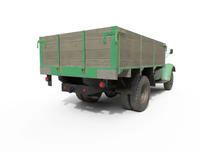 ZiS 150 Low-poly 3D model