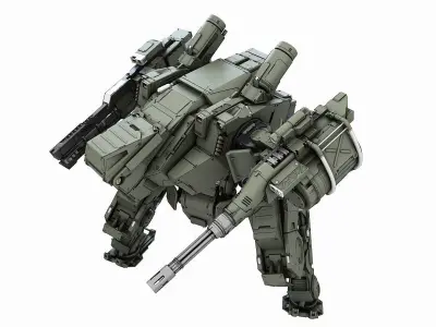 Mech fighter 2 3D model