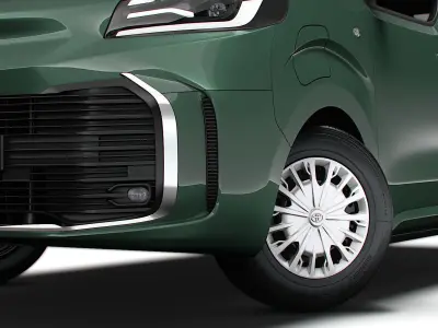 Toyota ProACE Verso Electric Compact 2024 3D model
