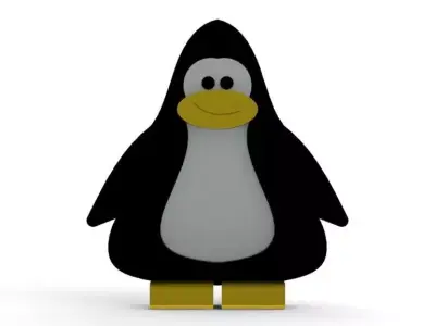 Club Penguin 3D Model 3D model