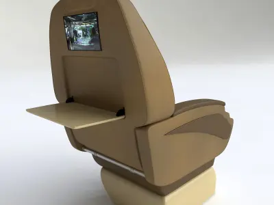 Aircraft Seat 3D model