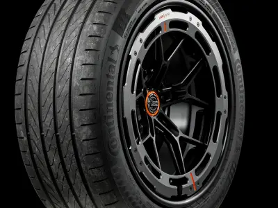 Continental Premium Contact C 285 45 21 113V 3D model