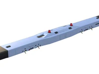 Spice-250 Smart Quad Rack SQR 3D model