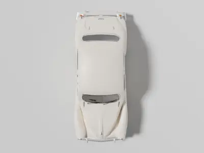 Morris Minor 1000 Free 3D model