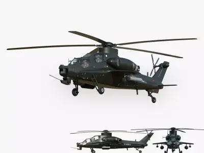 3D model CAIC Z-10 Fiery Thunderbolt 3D model