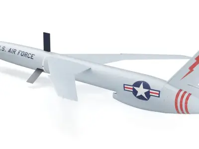 Northrop SM-62 Snark Cruise Missile 3D model