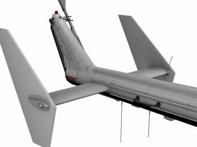 MBB-Kawasaki BK-117 3D model