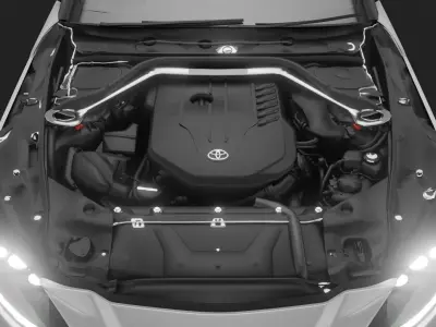 2020 Toyota Supra MK5 A90 Free 3D model