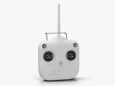 DJI Phantom Remote Control 5 8GHz Low-poly 3D model