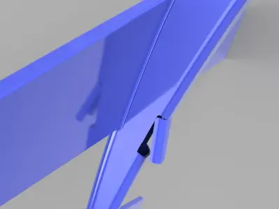 Openable Cockpit Plane 3D print model