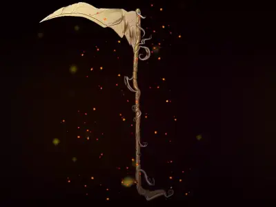Scythe sacrificial 3D model