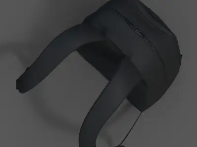 Backpack bag baggage Color 3d low poly Low-poly Low-poly 3D model