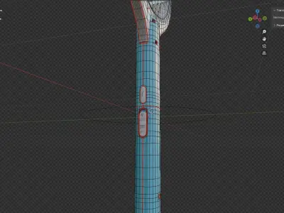 Electric Mosquito Swatter 3D Model 3D model