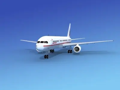 Boeing 757-200 Nationair 3D model