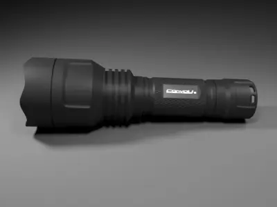 Flashlight Convoy C8 3D model