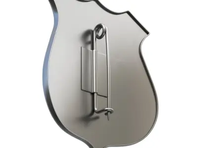 Police Badge 3D model