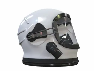 Astronaut space helmet sp-6 3D model