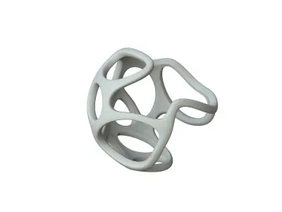 SciFi Cube Object No 43277 Low Poly Shape Texture