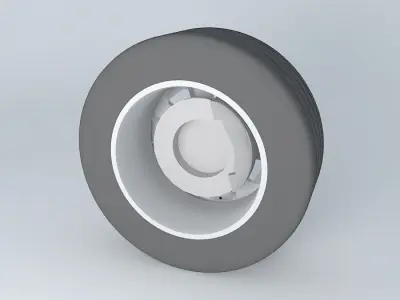 Wheel Apollo 15" Peugeot 307 XS Free 3D model