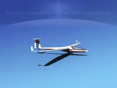 Glaser-Dirks DG-300 Glider V05 3D model