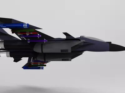 RL-48 Aircraft 3d model  3D model