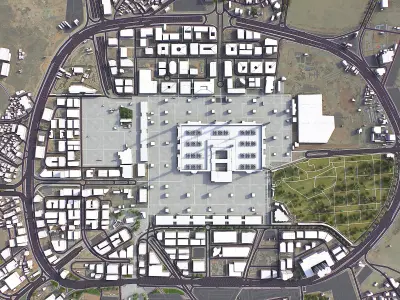 Medina Low-poly 3D model