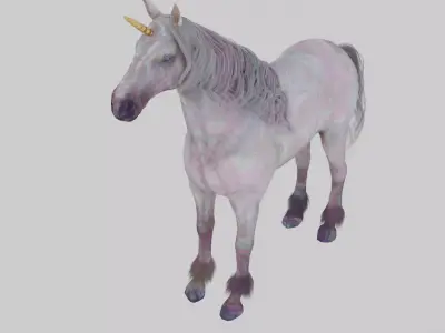 unicorn Free 3D model