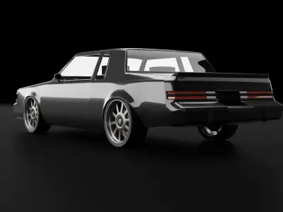 Buick Regal Grand National Free 3D model