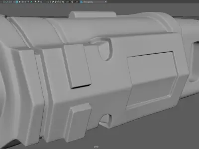 Low Poly Magic Gun Stylized Fantasy Weapon 3D Model Low-poly 3D model