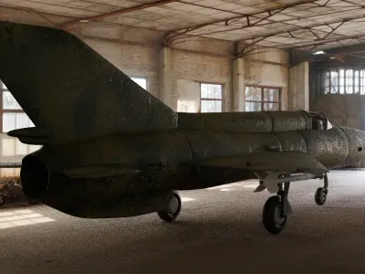 MiG-21 3D model