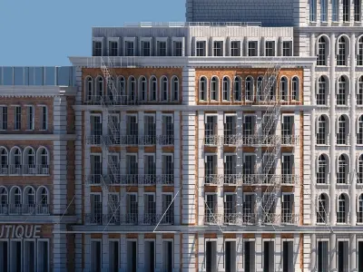 Commercial Building 102 3D model