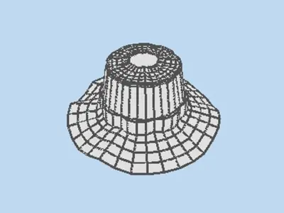 Hat - Boonie 3D model