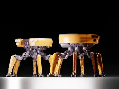 Crabot robot 3D model