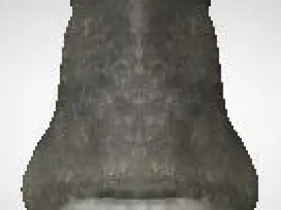 Knife Dagger Low-poly 3D model