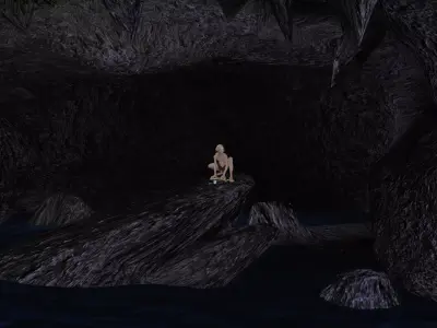 Gollum Cave 3D model