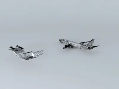 Boeing 737 Free 3D model