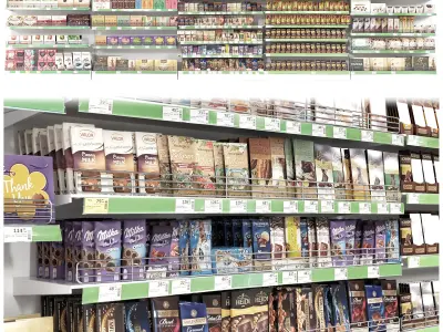 market products 3D model